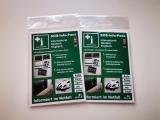 SOS-Info-Pass Deutsch-Englisch - 5er Set